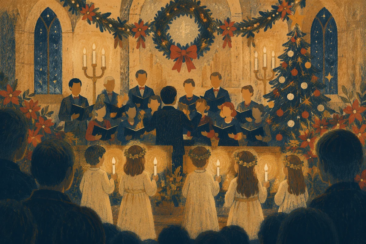 Candlelit Christmas Nativity Service in Chapel