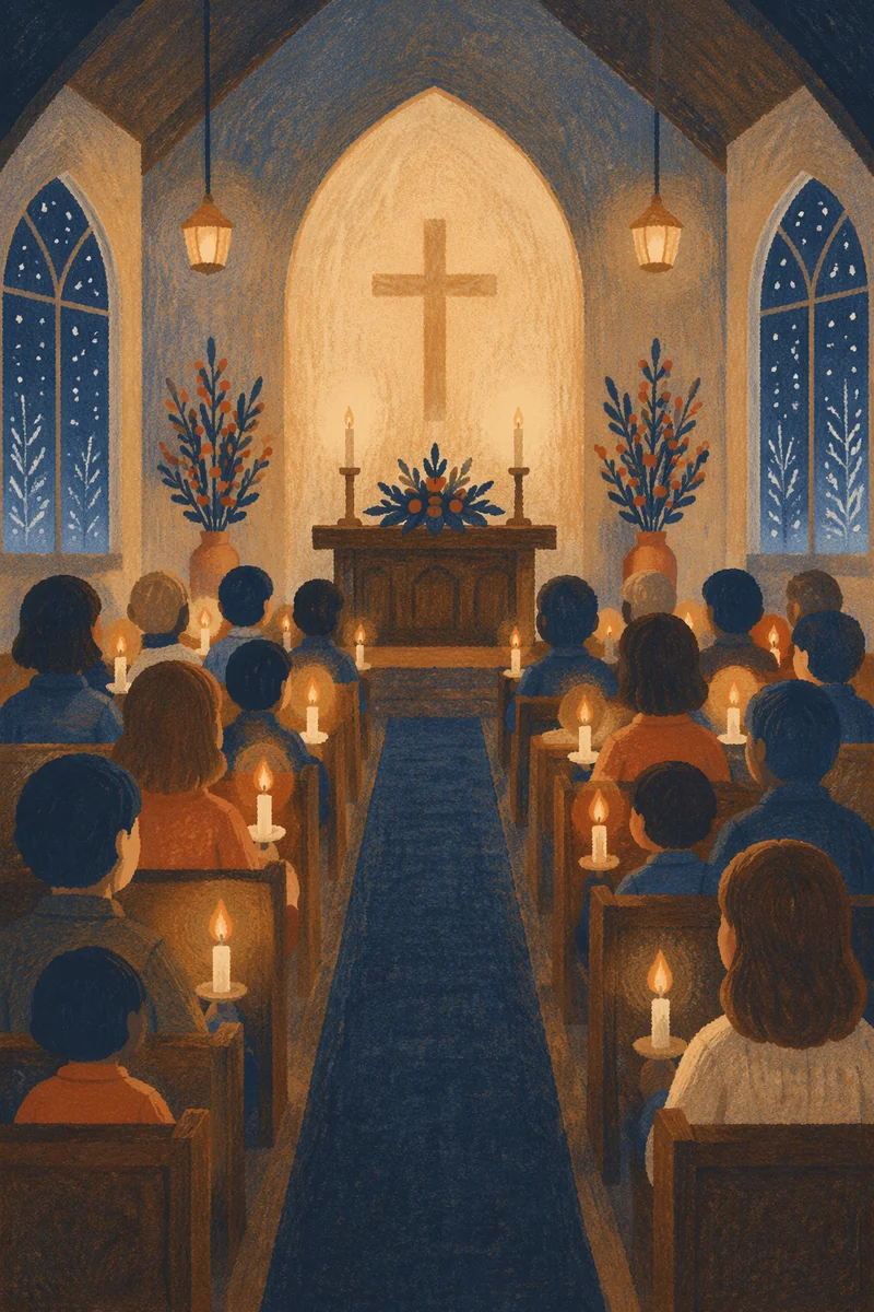 Midnight New Year Watchnight Church Service