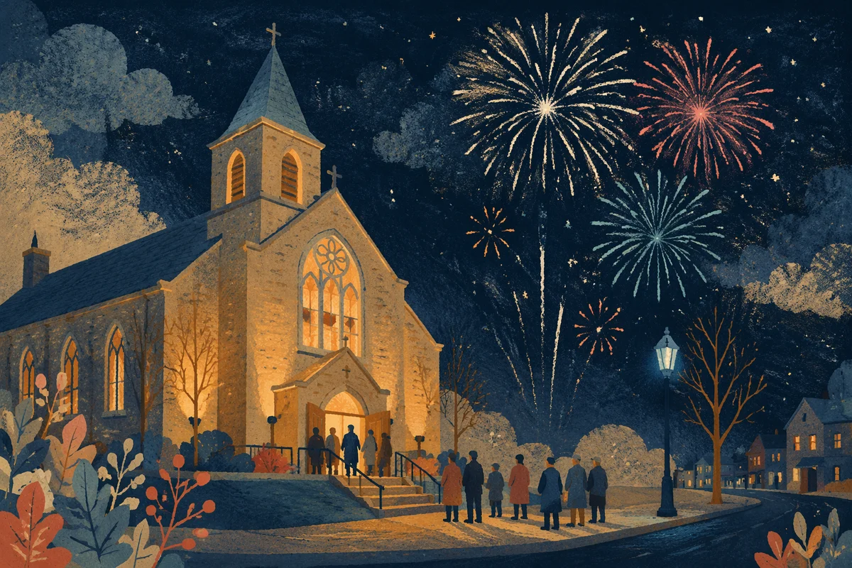 Midnight Watchnight Service at Historic Church