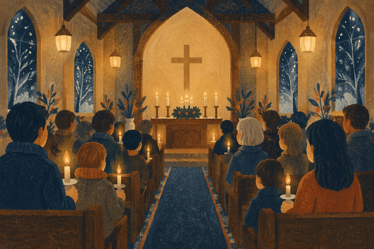 Midnight New Year Watchnight Church Service