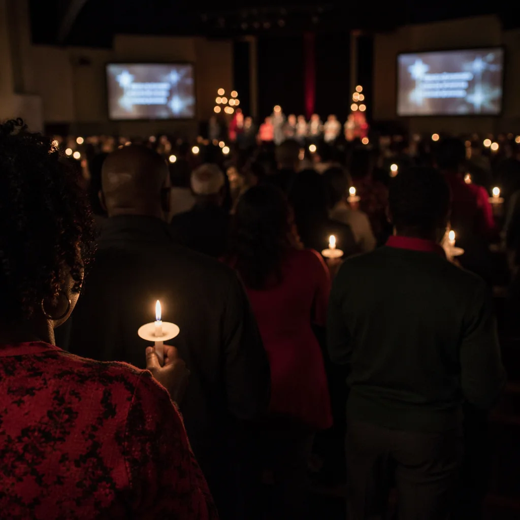 Midnight New Year Watchnight Candlelight Service