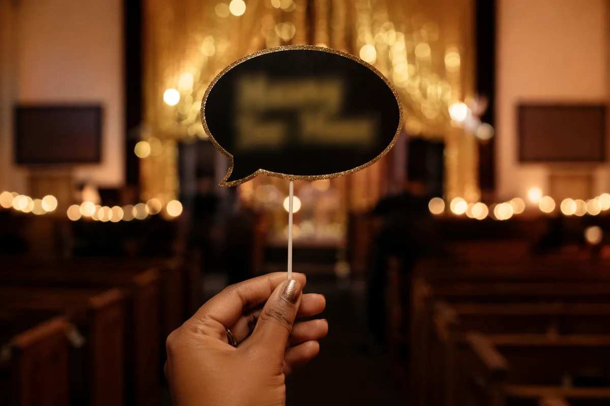Midnight Church Watchnight New Year Celebration