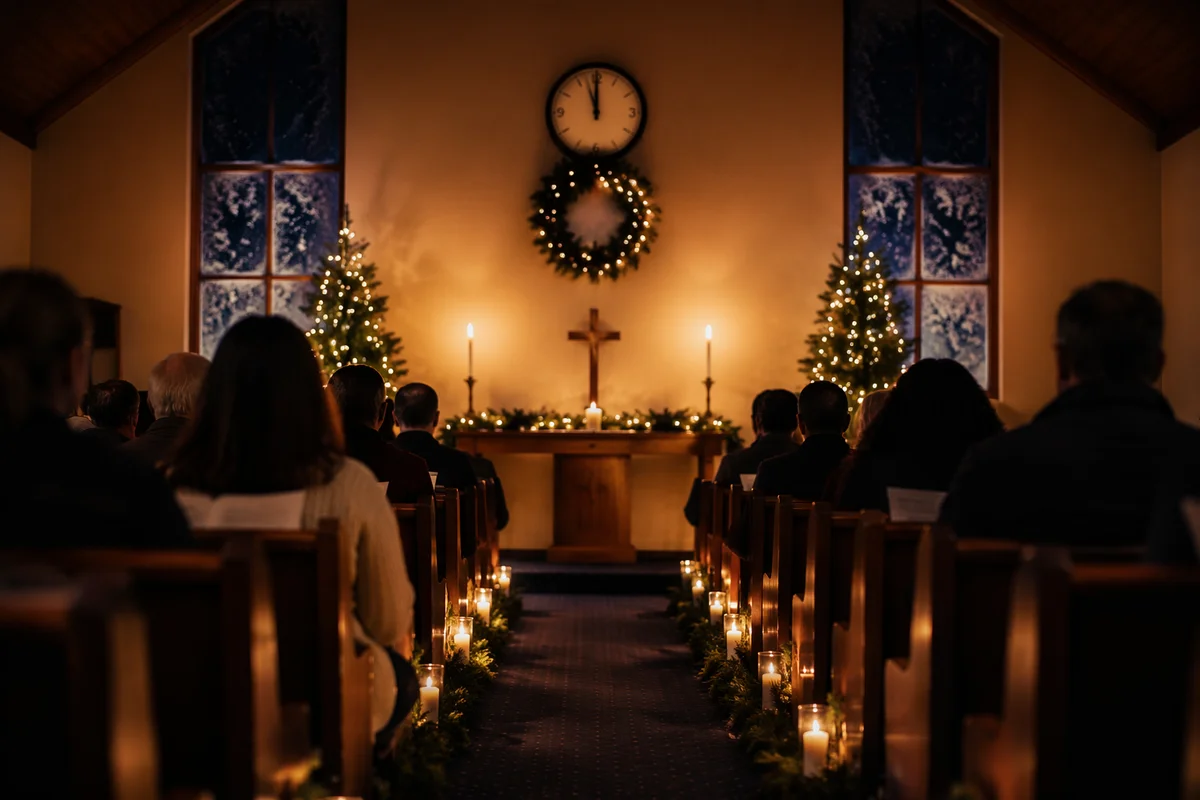Midnight New Year Watchnight Church Service
