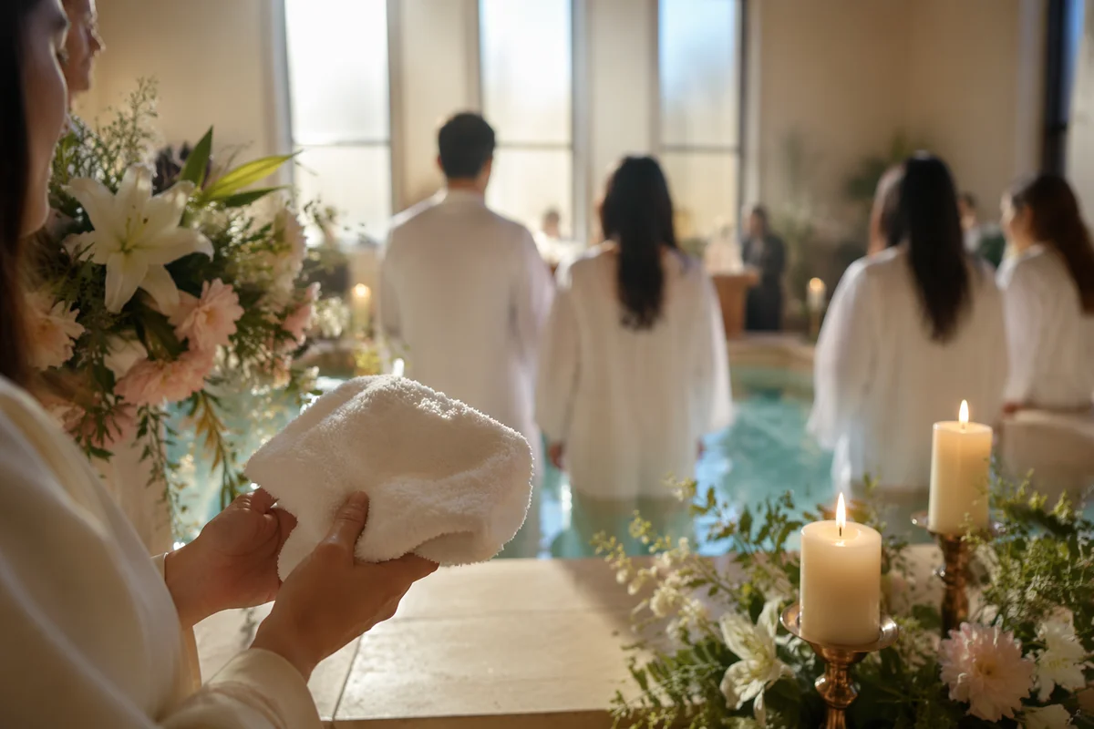 Easter Baptism Celebration for New Believers