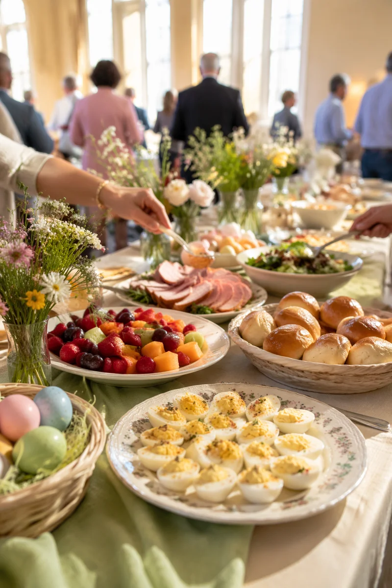 Easter Brunch in Church Fellowship Hall