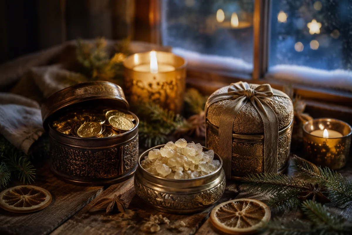 Epiphany Gifts with Gold and Frankincense