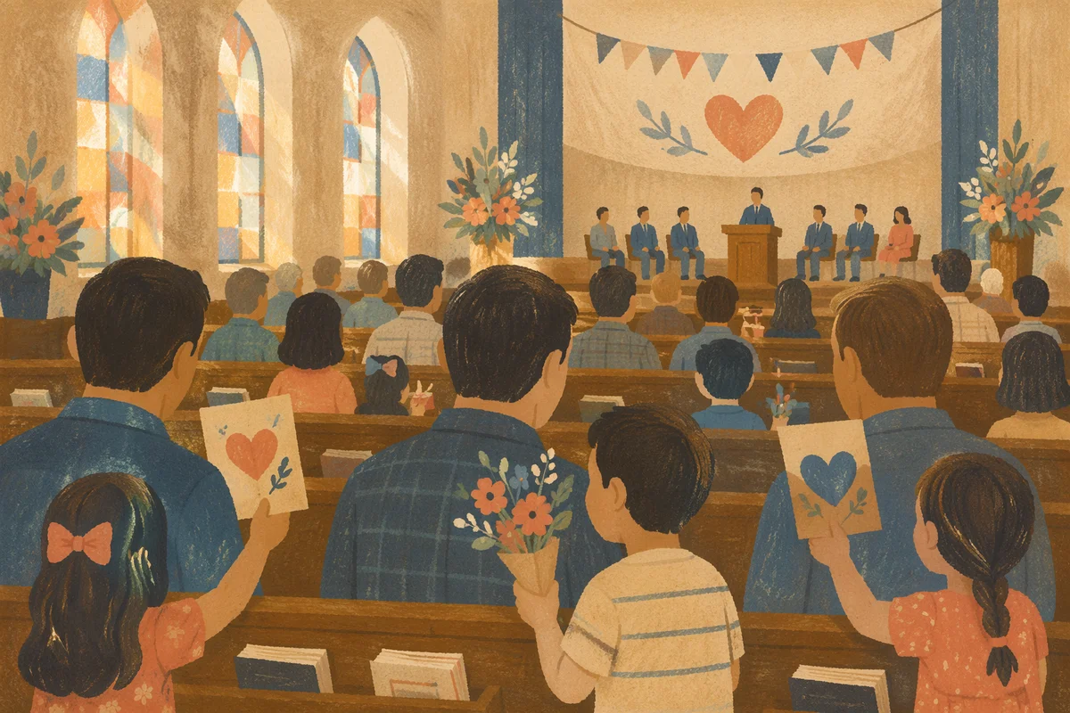 Fathers Day Honoring Dads in Church