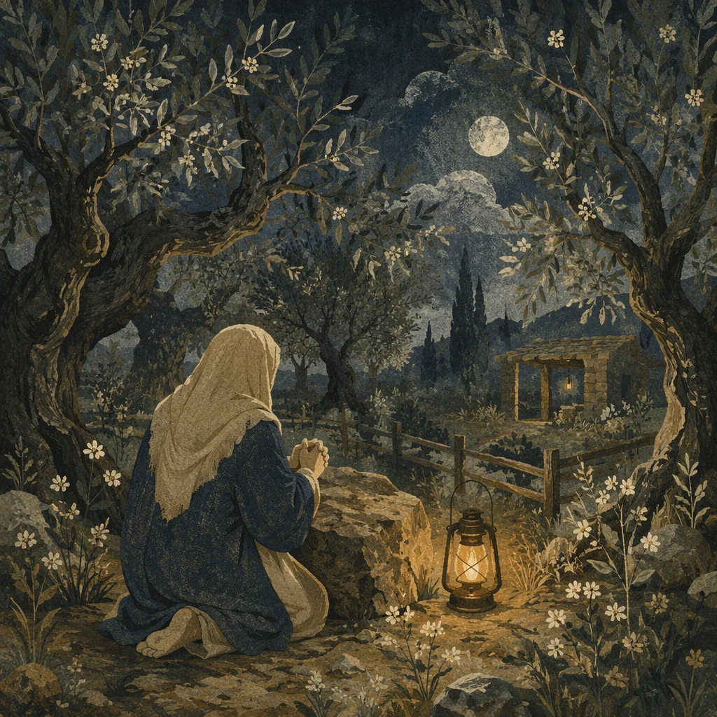 Gethsemane Olive Grove Night Prayer