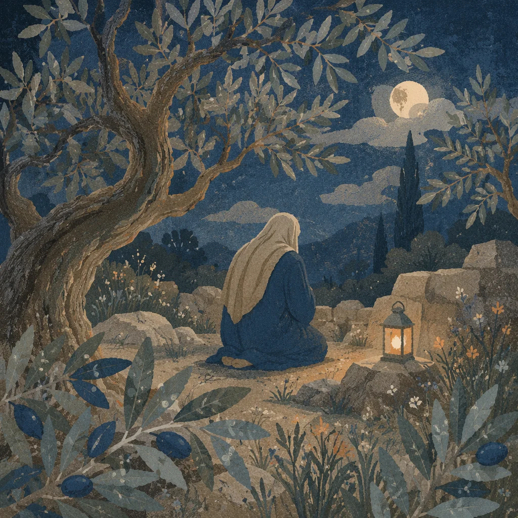 Gethsemane Olive Grove Night Vigil