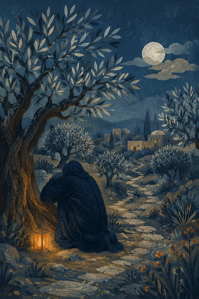 Gethsemane Olive Grove Night Prayer Vigil