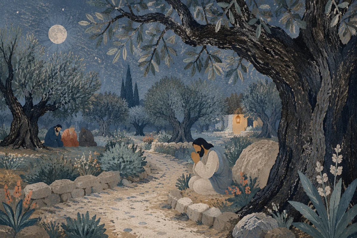 Ancient Olive Grove Night Prayer