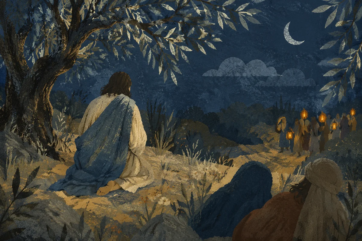 Gethsemane Olive Grove Night Prayer Vigil