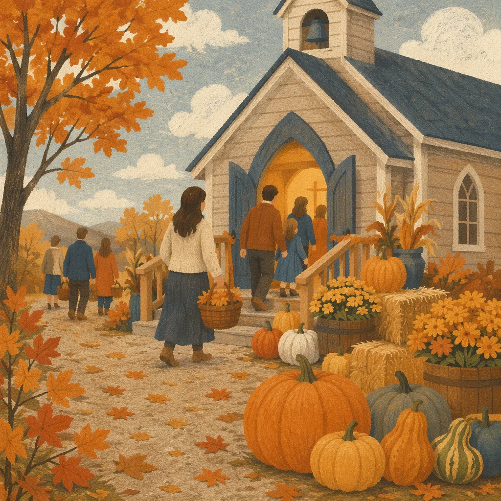 Autumn Harvest Festival at Wooden Chapel