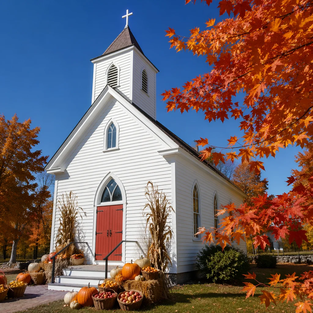Autumn Harvest Festival Country Chapel