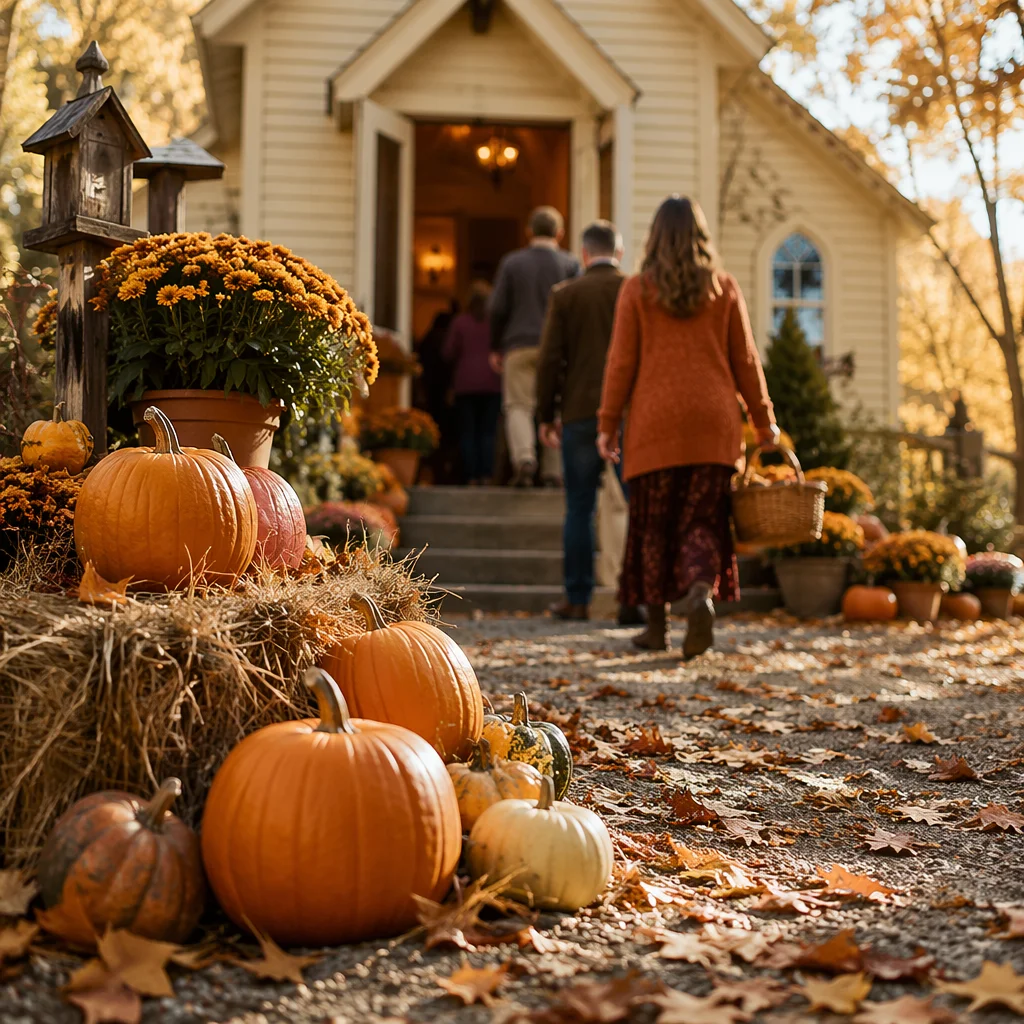 Autumn Harvest Festival at Wooden Chapel