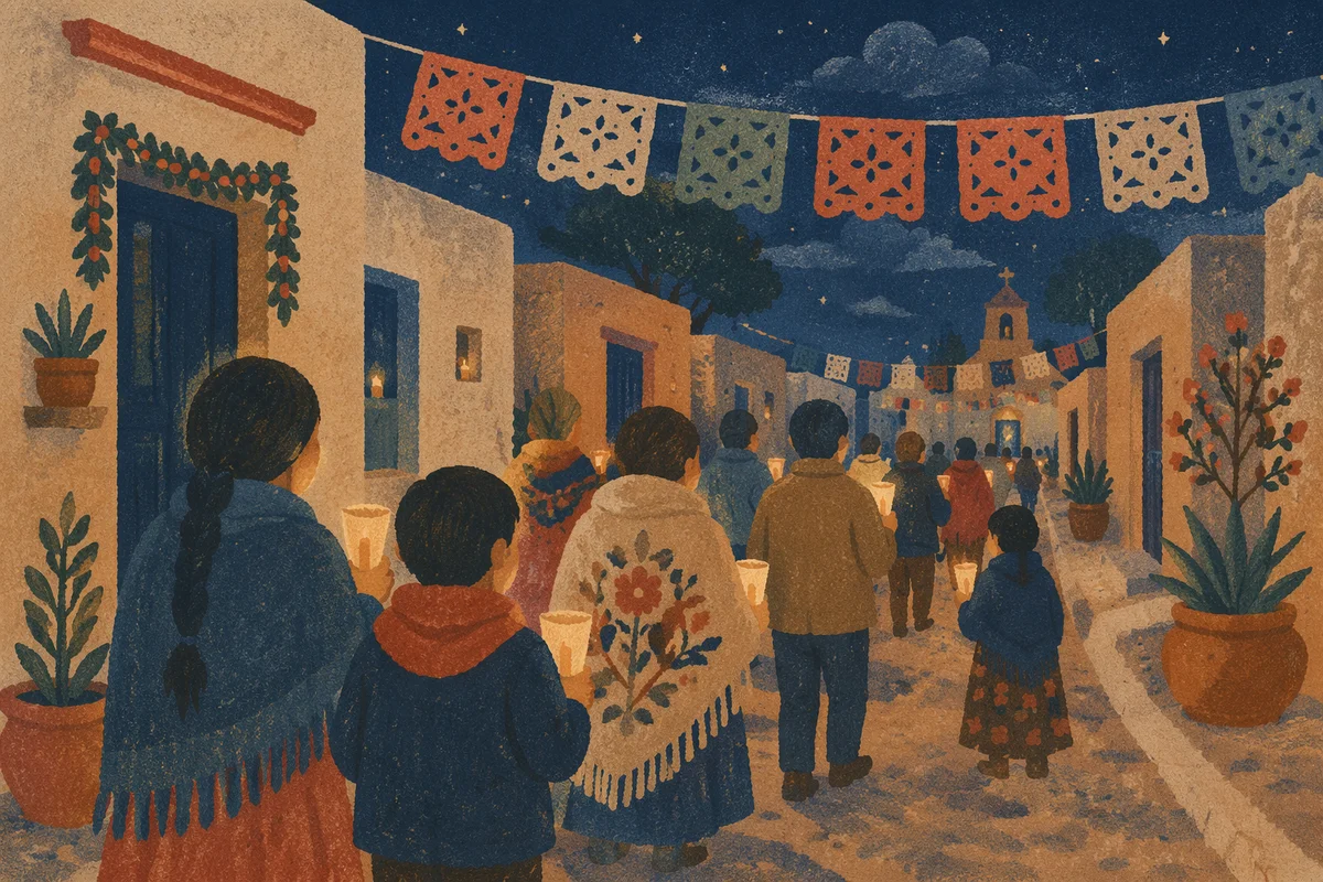 Las Posadas Candlelit Christmas Street Procession