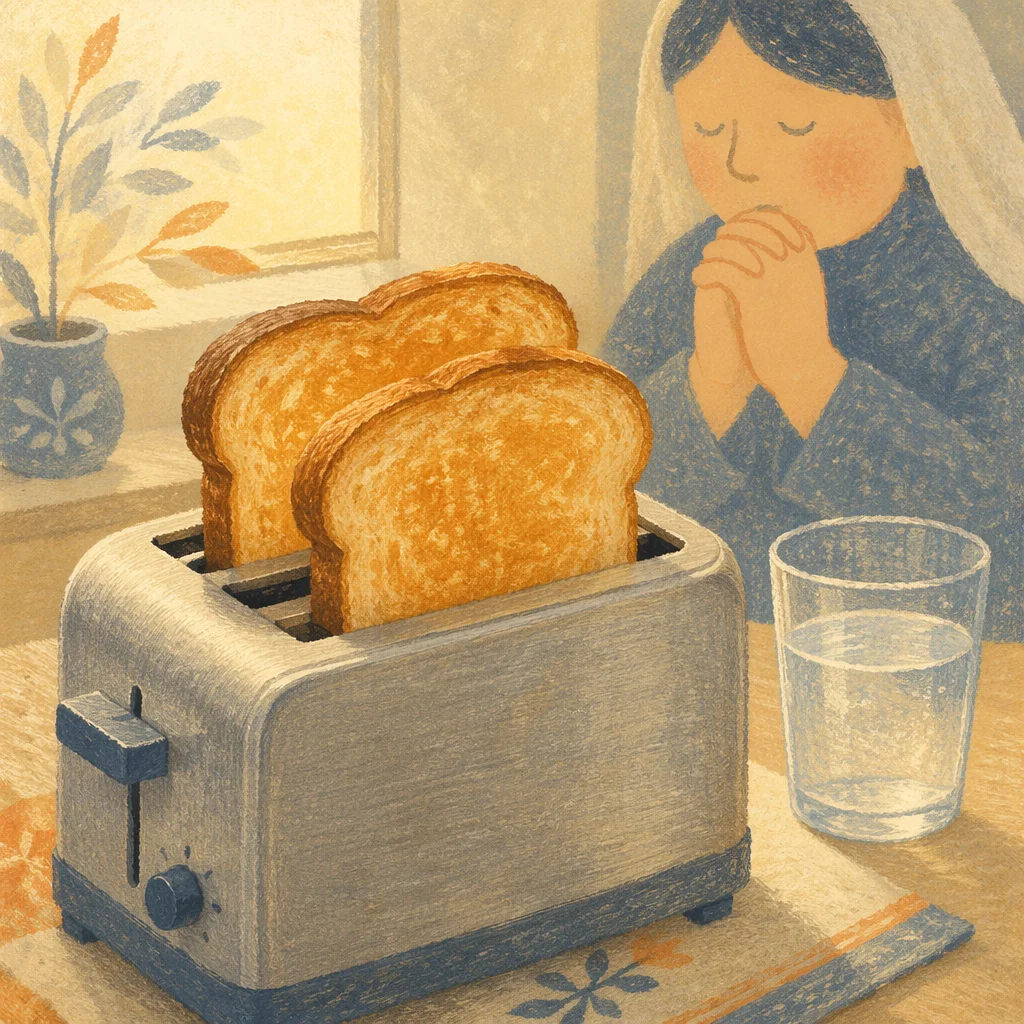 Lent Fasting Bread and Water Prayer