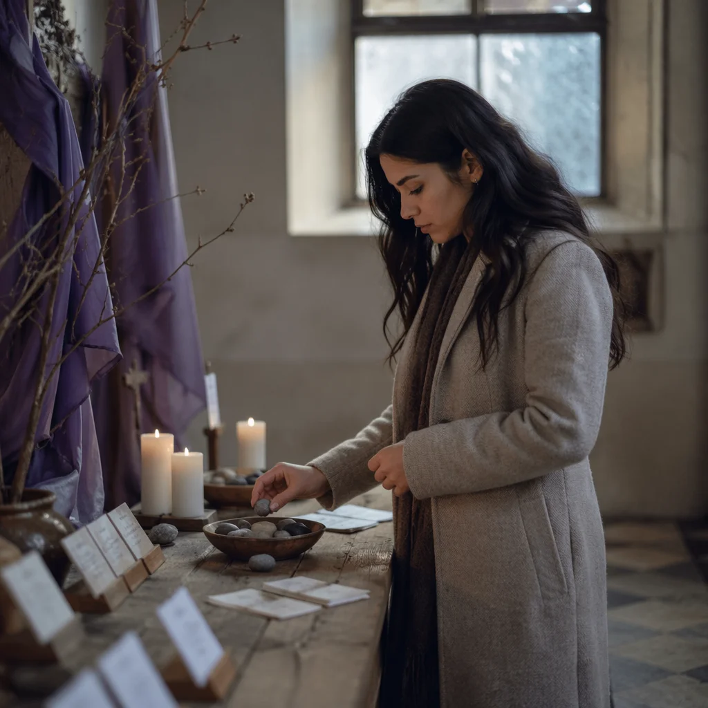 Lent Prayer Station in Side Chapel