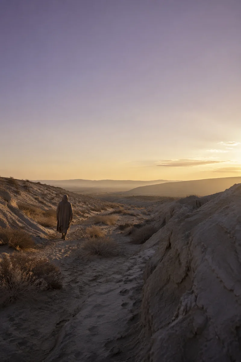 Lenten Wilderness Walk at Dawn Desert