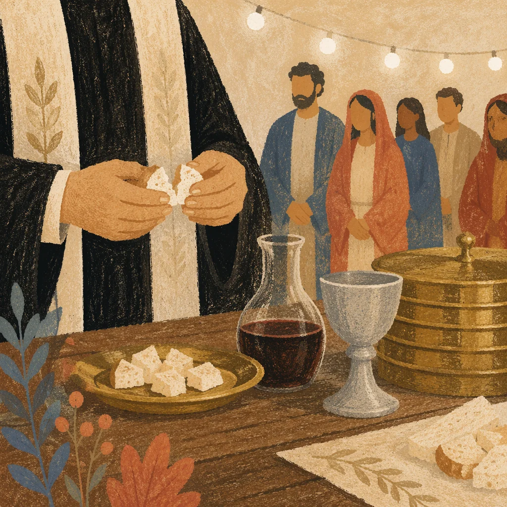 Maundy Thursday Communion Bread Breaking