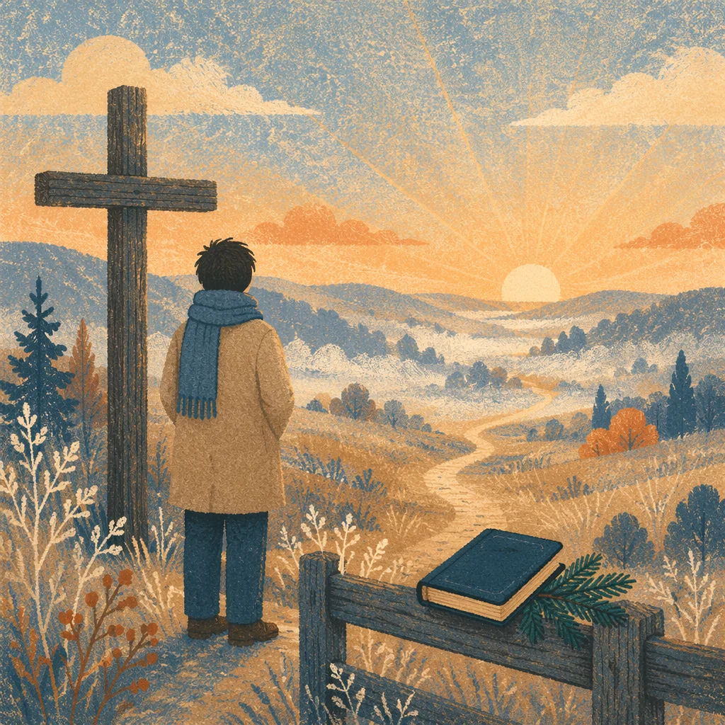 New Year Sunrise Prayer at Countryside Cross