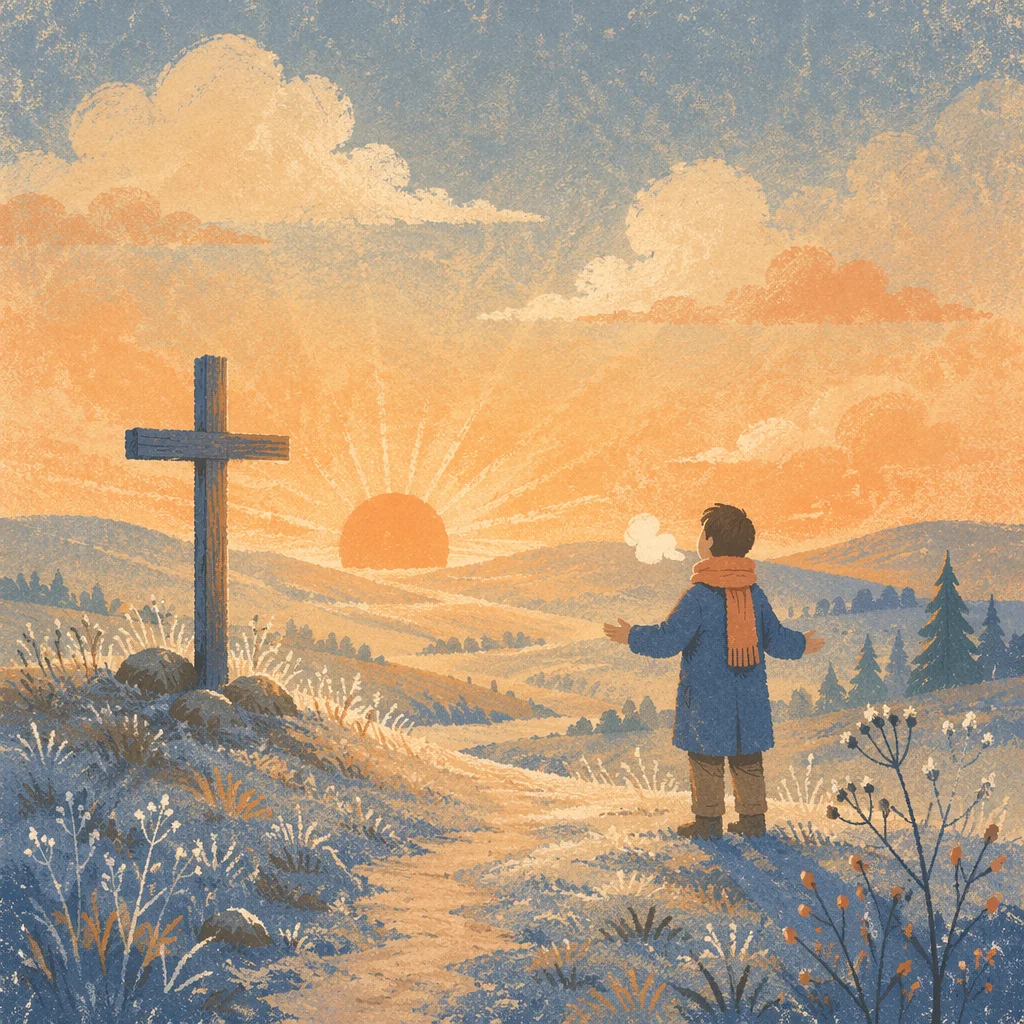 New Year Sunrise Prayer at Countryside Cross