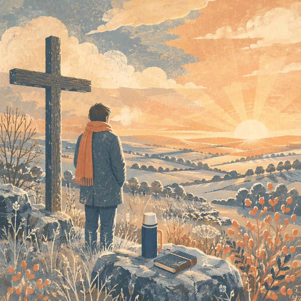 New Year Sunrise Prayer at Countryside Cross