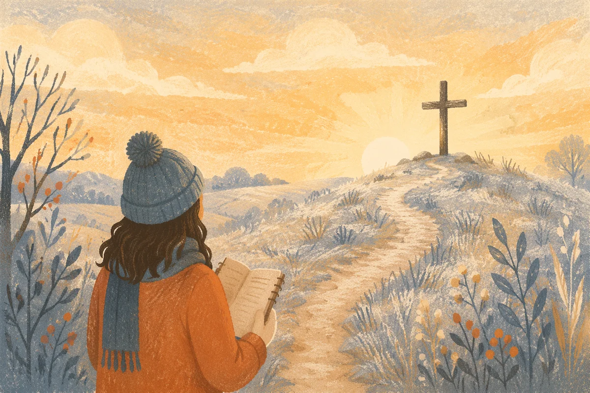 New Year Sunrise Prayer Path