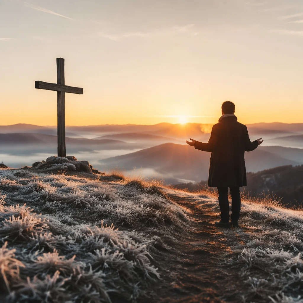 New Year Dawn Prayer by Countryside Cross