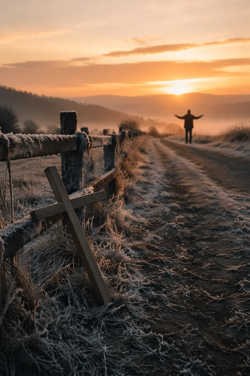 New Year Sunrise Prayer by Countryside Cross