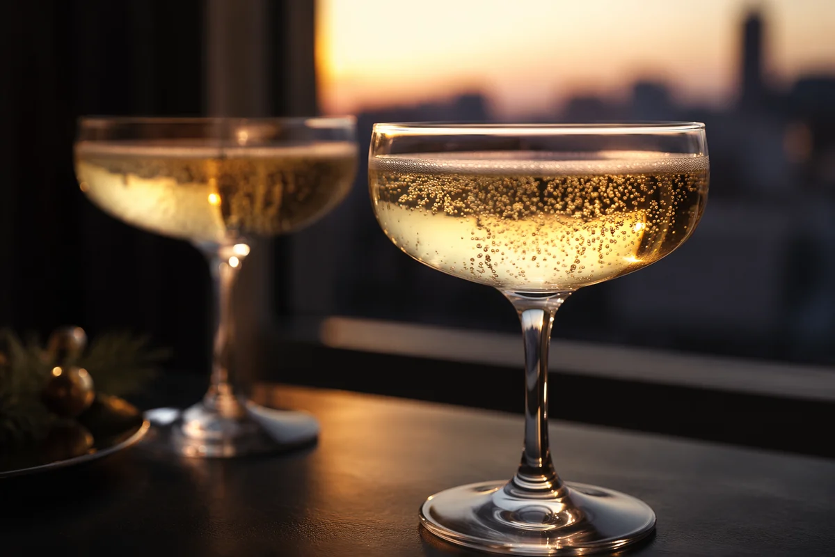 New Year Sunrise Champagne Celebration