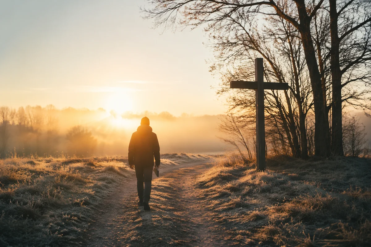 New Year Sunrise Path of Renewal