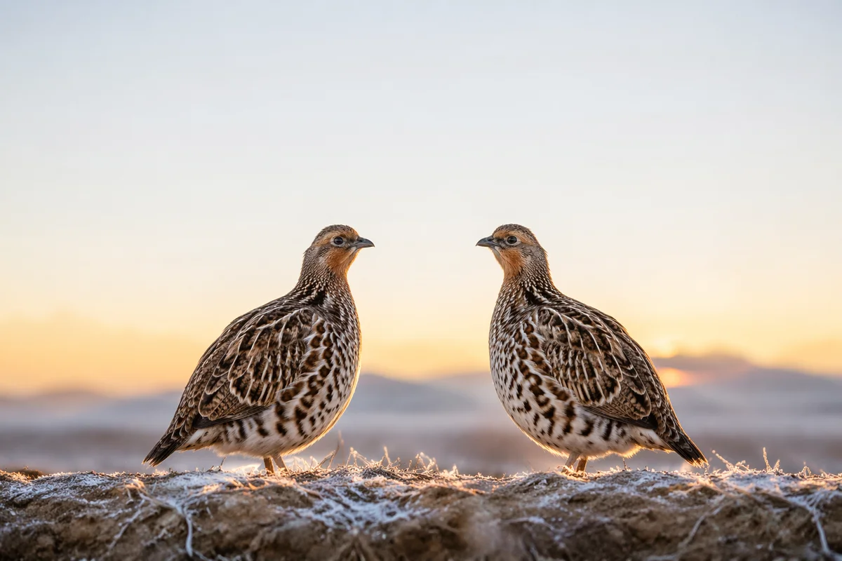 New Year Sunrise Birds of Renewal