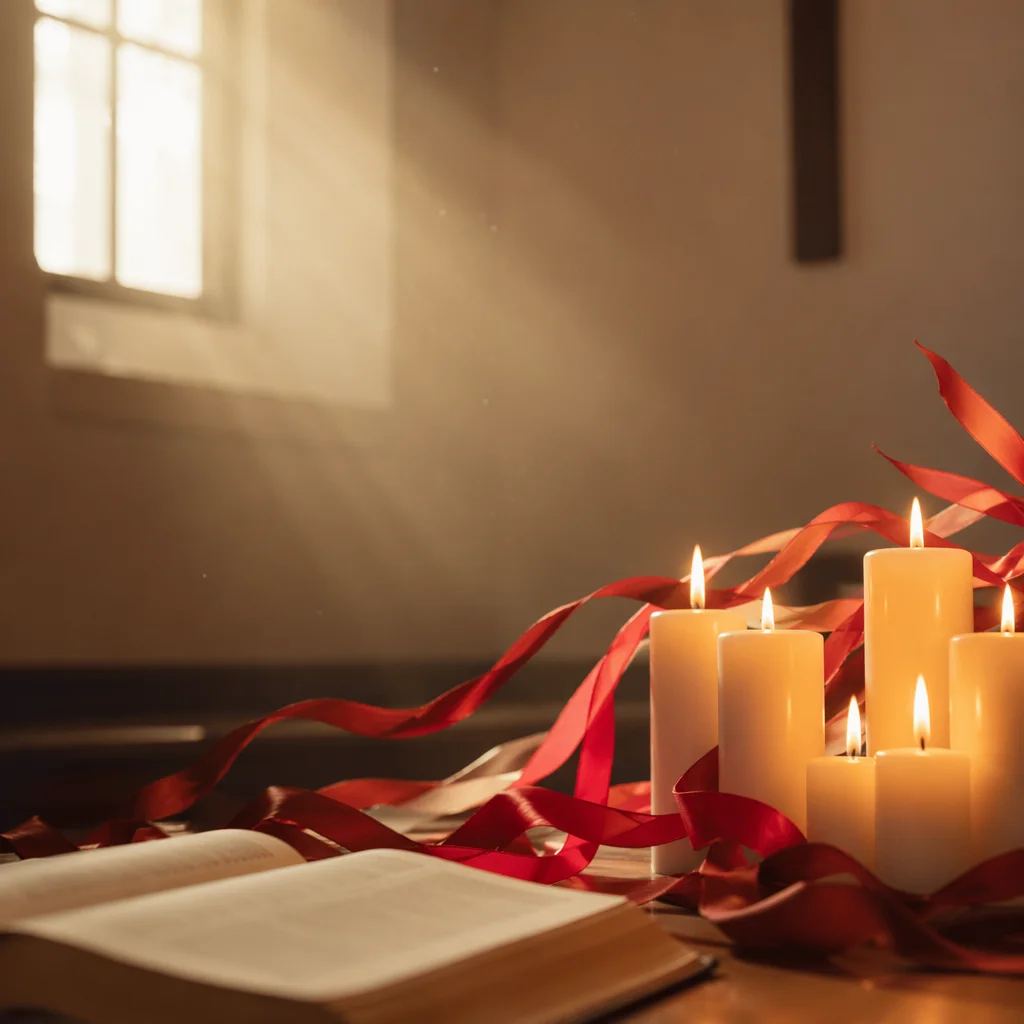 Pentecost Flames and Wind in Chapel