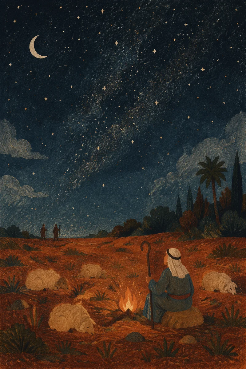 Starry Night Over Shepherds Field