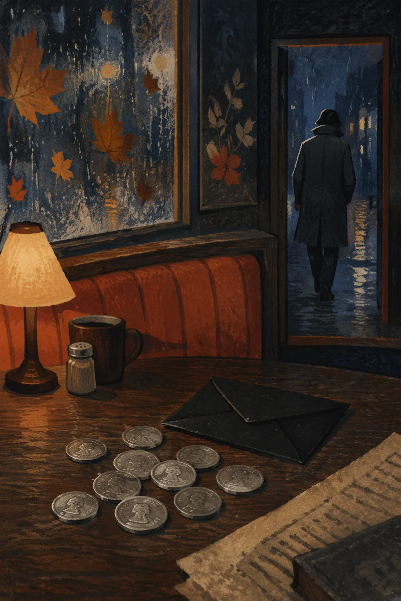 Spy Wednesday Silver Coins in Darkness