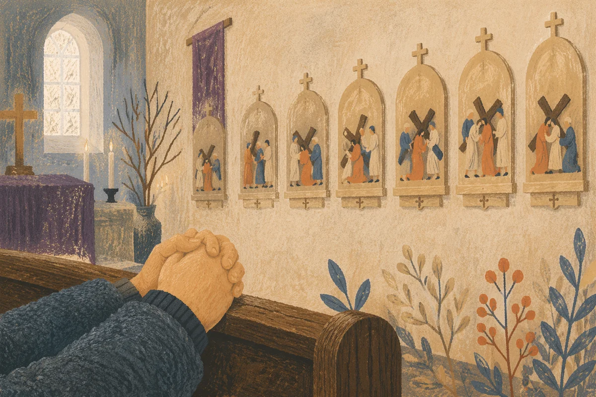 Lenten Prayer Before Stations of the Cross
