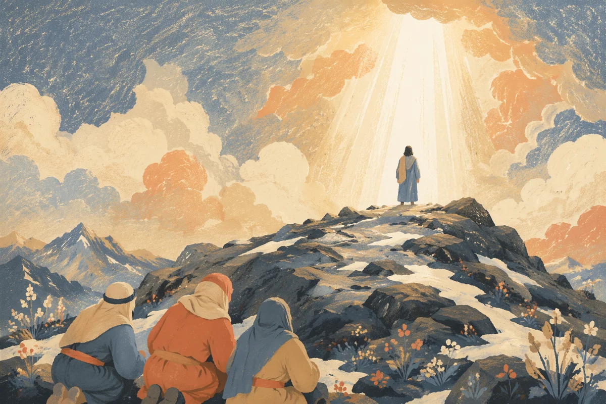 Transfiguration Glory on Spring Mountain Summit
