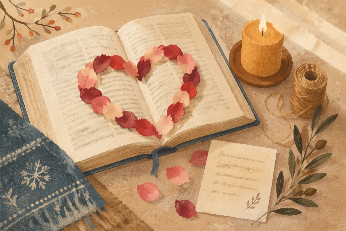 Valentine Heart Bible Verse Still Life