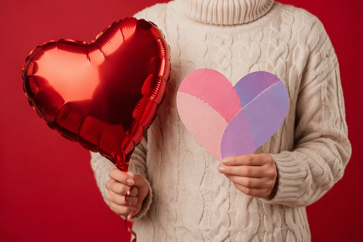 Valentine Heart Card with Scripture Notes