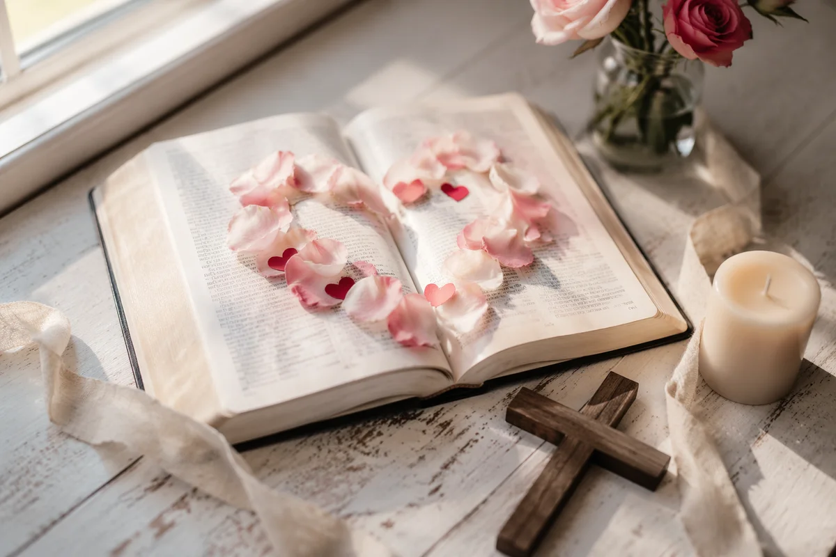 Valentine Heart Bible Verse Devotion