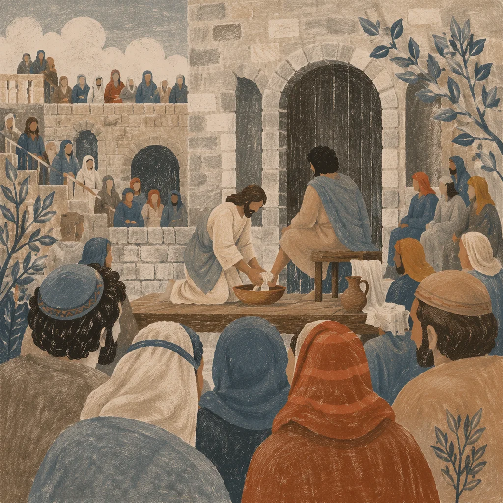 Holy Thursday Foot Washing Ceremony