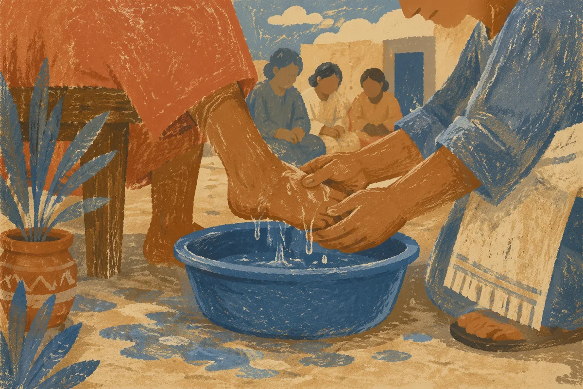 Holy Thursday Foot Washing Ceremony
