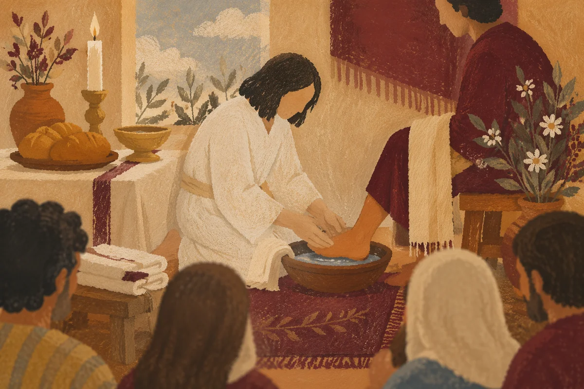 Holy Thursday Foot Washing Ceremony