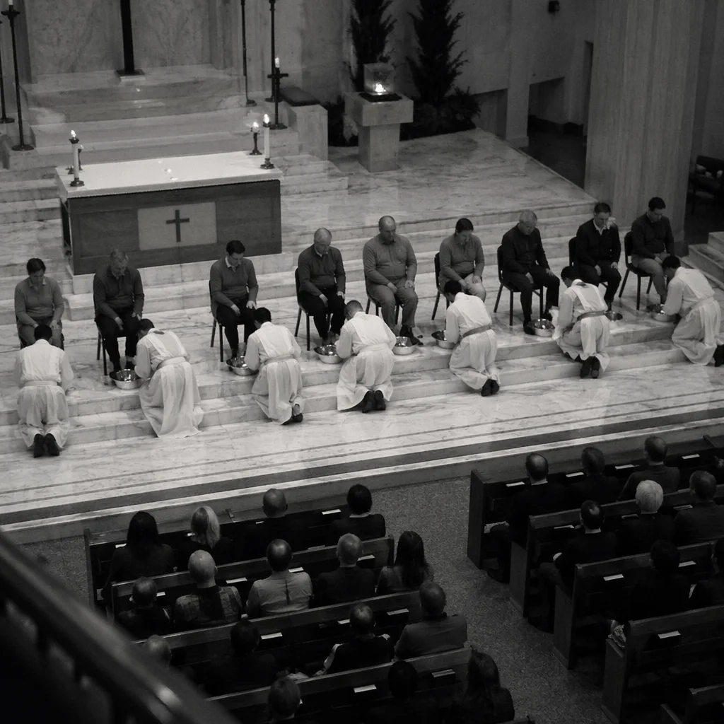 Holy Thursday Foot Washing Service