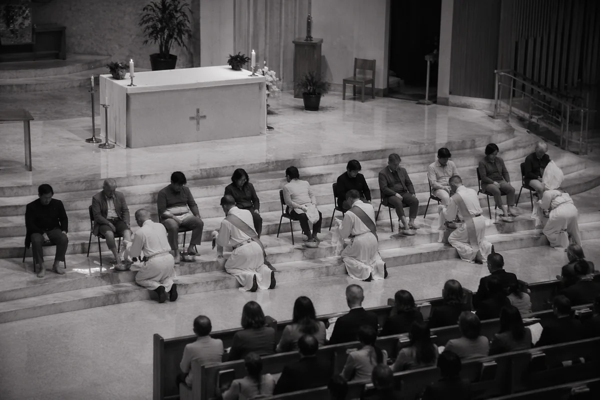 Holy Thursday Foot Washing Service