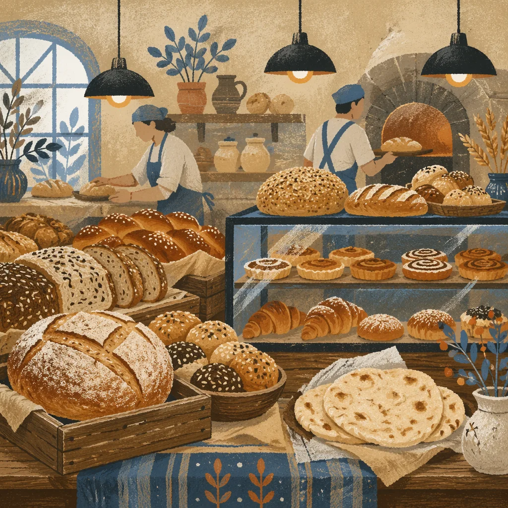 World Communion Sunday Global Bread Display