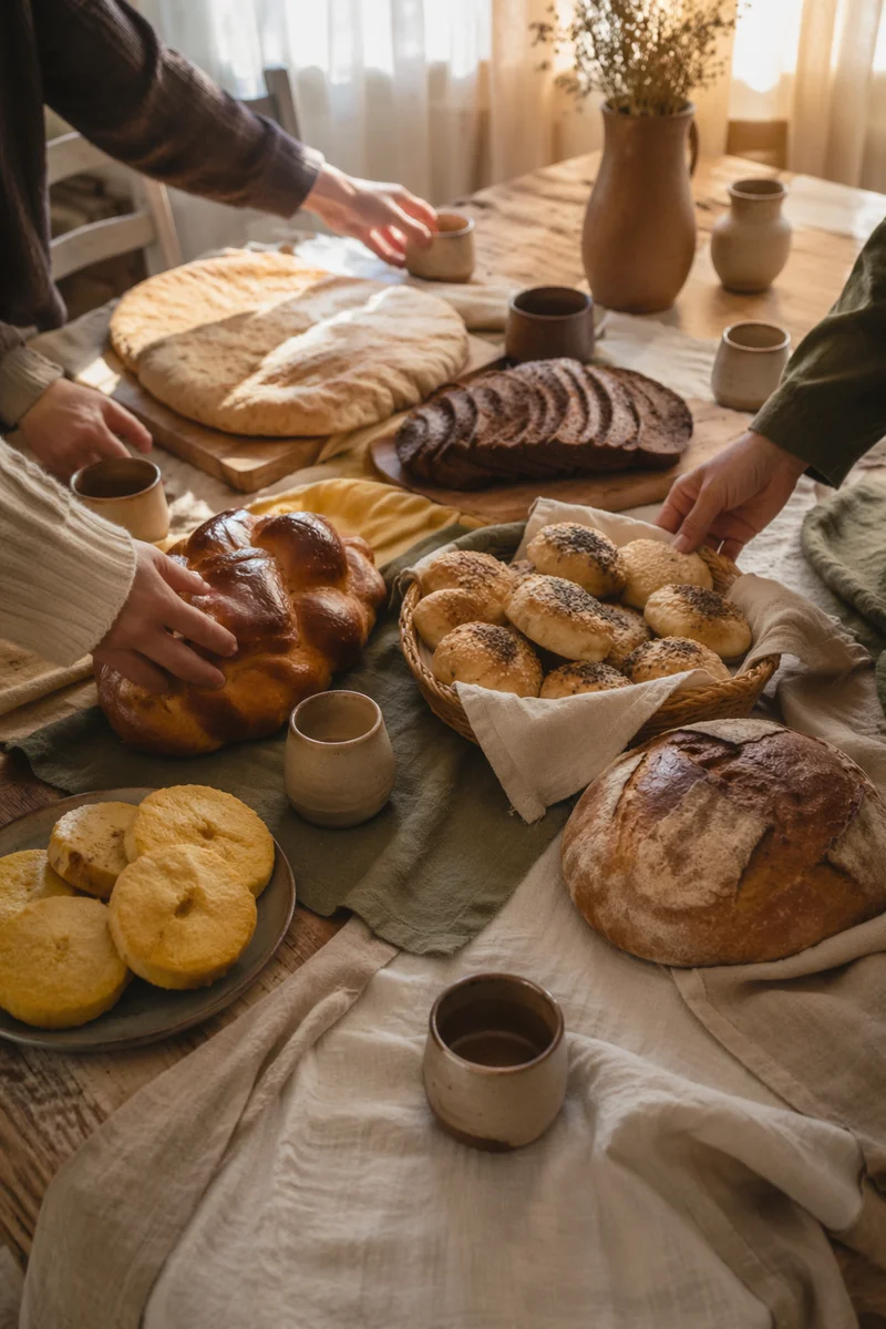 World Communion Sunday Bread Table Gathering