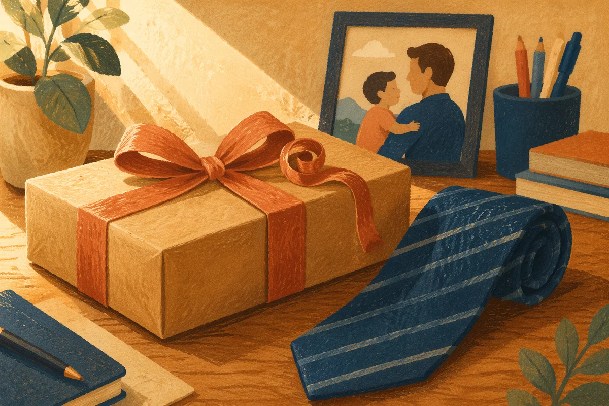 Fathers Day Gift Box and Tie
