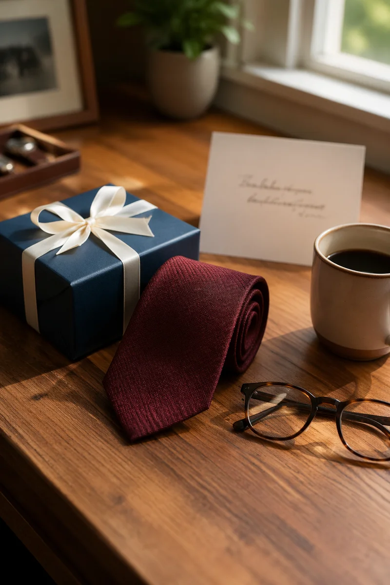 Fathers Day Gift Box and Tie